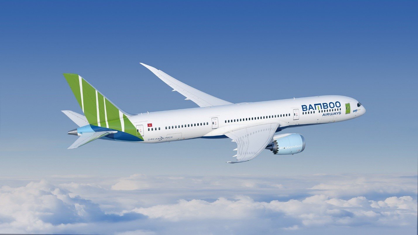 Bamboo Airways đón thêm tàu bay Embraer E190 thứ 4.